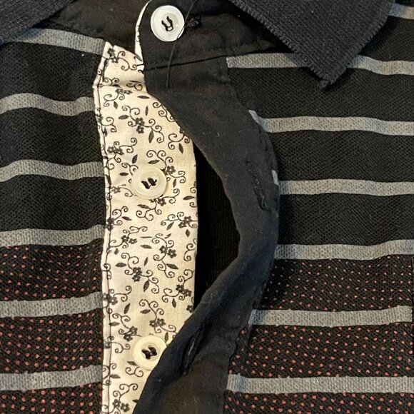 Puma Ferrari Mens Polo Shirt Black/Red Sz S Ferrari menswear short sleeve - Picture 12 of 14